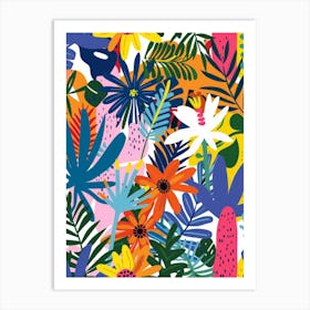 Tropical Pattern 3 Art Print