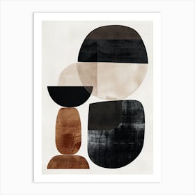 Gananoque Stone Park Bauhaus Minimalist Art Print