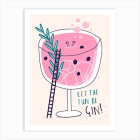 Gin And Tonic  Art Print