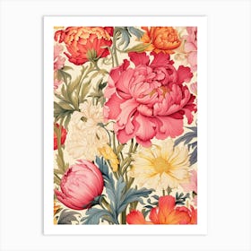 Floral Pattern 85 Art Print