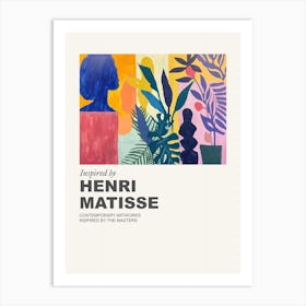 Museum Poster Inspired By Henri Matisse 8 Art Print