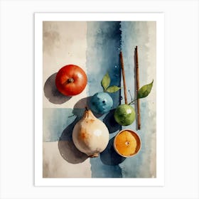 Chinese Food Art Print