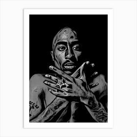 Tupac 11 Art Print