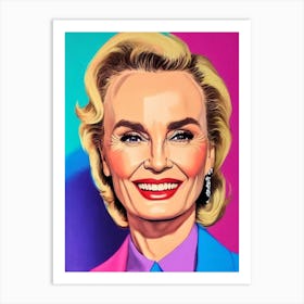 Jessica Lange Pop Movies Art Movies Art Print