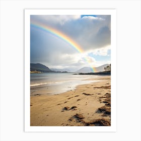 Rainbow Over Scotland Art Print