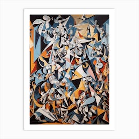 Guernica - Fractalized Art Print