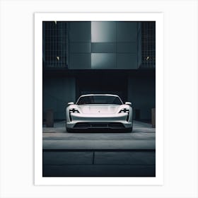 Porsche Taycan Art Print