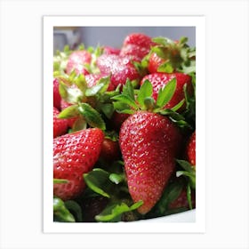 Yummy Strawberry ? Art Print