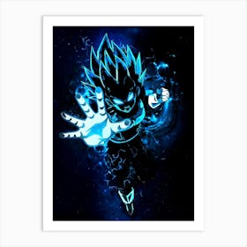 Dragon Ball Z Wallpaper 1 Art Print