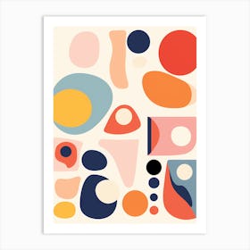 Abstract Shapes Art Print