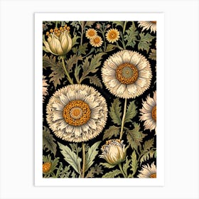 William Morris Floral Pattern Art Print