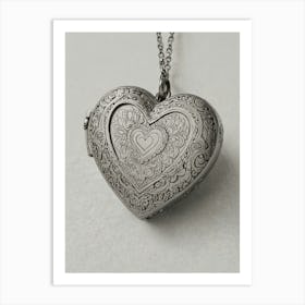 Heart Locket 1 Art Print