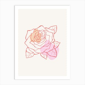 Rose Art 1 Art Print