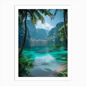 Thailand Tropical Paradise Art Print