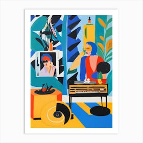 'Music Room' Art Print