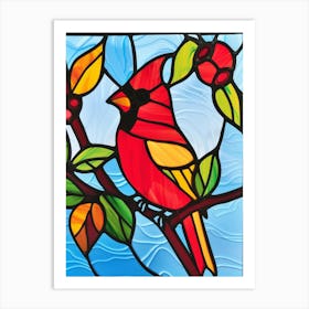 Cardinal 4 Art Print