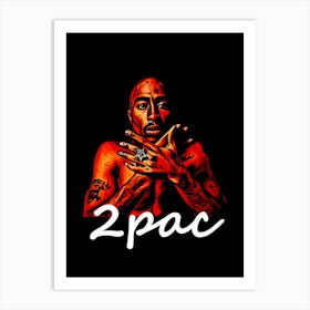 2tupac Art Print