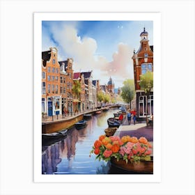 Amsterdam Canal 2 Art Print