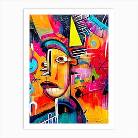 Graffiti Art, Street Art, Street Painting Art Print