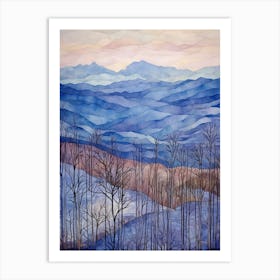 Great Smoky Mountains National Park United States 2 Art Print