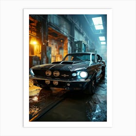 Ford Mustang Gt 8 Art Print