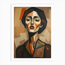 Portrait Of A Woman 71 Art Print