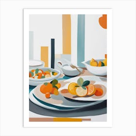 Lemons And Oranges Art Print