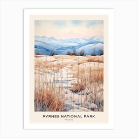 Pyrnes National Park France 4 Poster Art Print