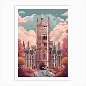 The Palace Of Westminster, London 2 Art Print