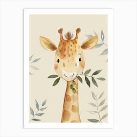 Giraffe 48 Art Print