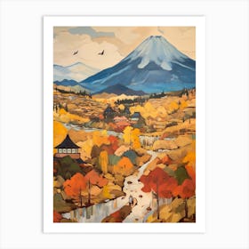 Mount Fuji Japan 2 Mountain Painting Art Print