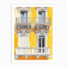 Trieste Europe Travel Architecture 3 Art Print