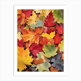 Autumn Leaves 2 Art Print