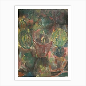 Kakteen, Paul Klee Art Print