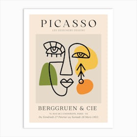 Picasso 2 Art Print