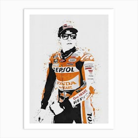 Marc Marquez Art Print