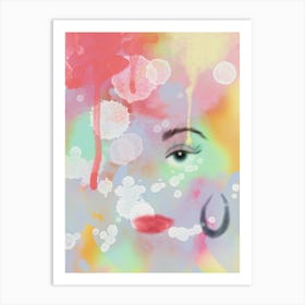 Invisible - Watercolor Abstract Art Art Print