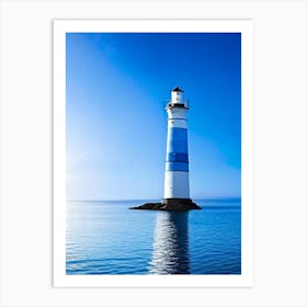 Lighthouse Waterscape Photography 1 Art Print