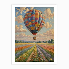 Hot Air Balloon no1 Art Print