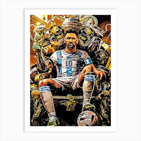 Lionel Messi 1 Art Print