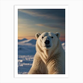 Polar Bear Art Print