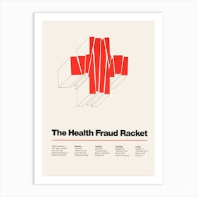 The Health Fraud Racket Art Print