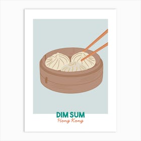 Dim Sum China World Foods Art Print