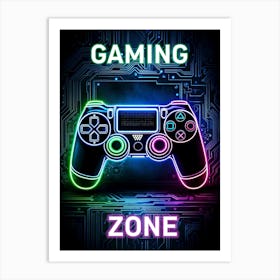 Gaming Zone Art Print