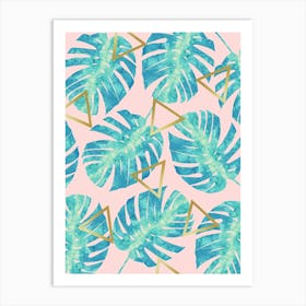 Watercolor floral composition 2 Art Print