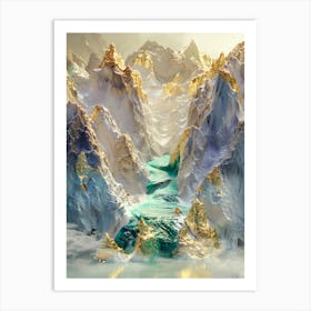 Mountain Stream Art Print