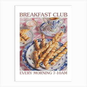 Breakfast Club Cheese Straws 2 Art Print