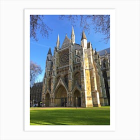 Westminster Abbey, London, England Art Print