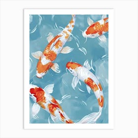 Koi Fish 2 Art Print