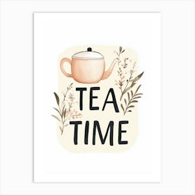 Tea Time (Version 1) Art Print